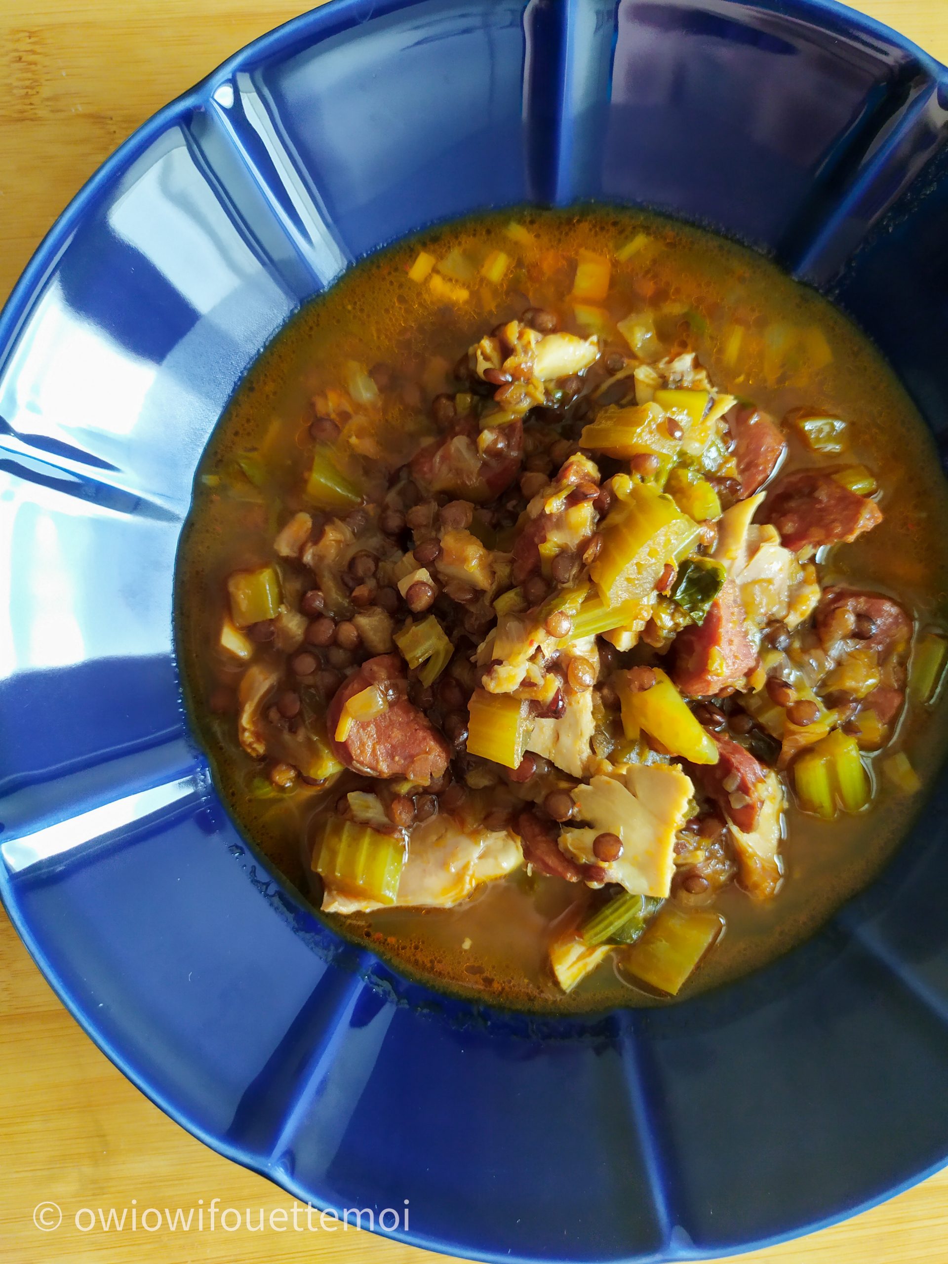Fricotis Poulet & Lentilles (à l’Instant Pot ou sans)